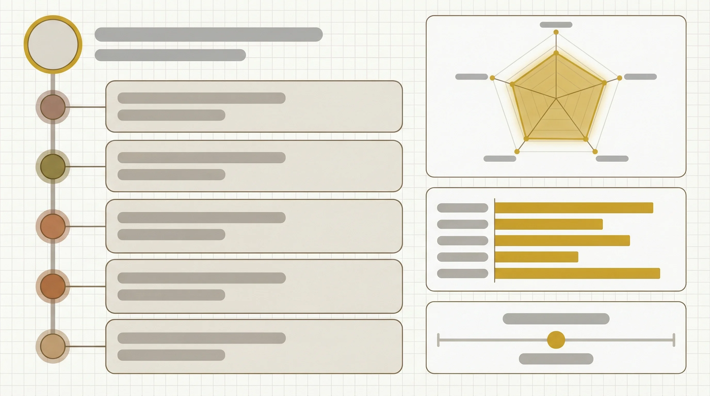 An attribution graph of real professional work, tracking career trajectory and roles.