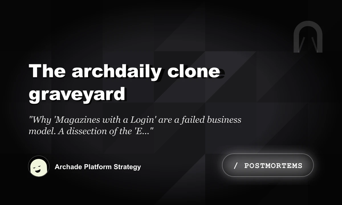 The ArchDaily Clone Graveyard