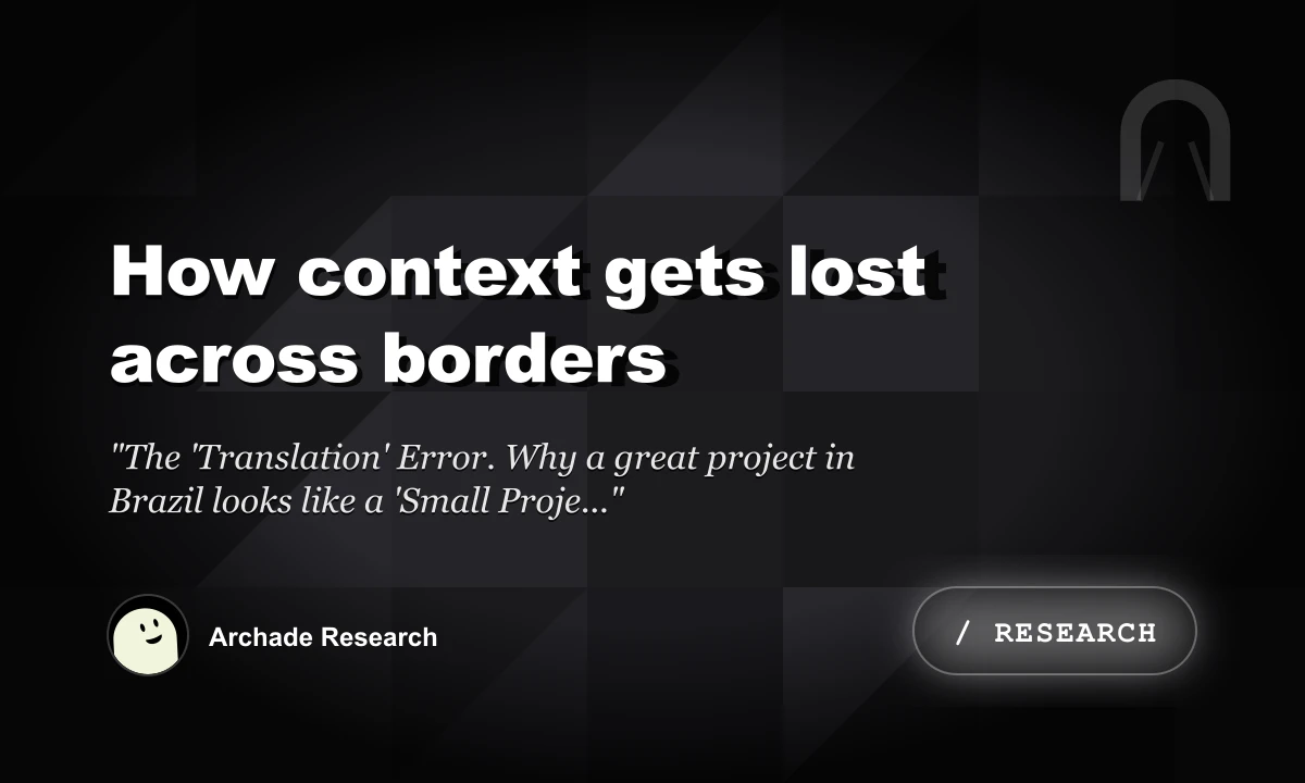 How Context Gets Lost Across Borders