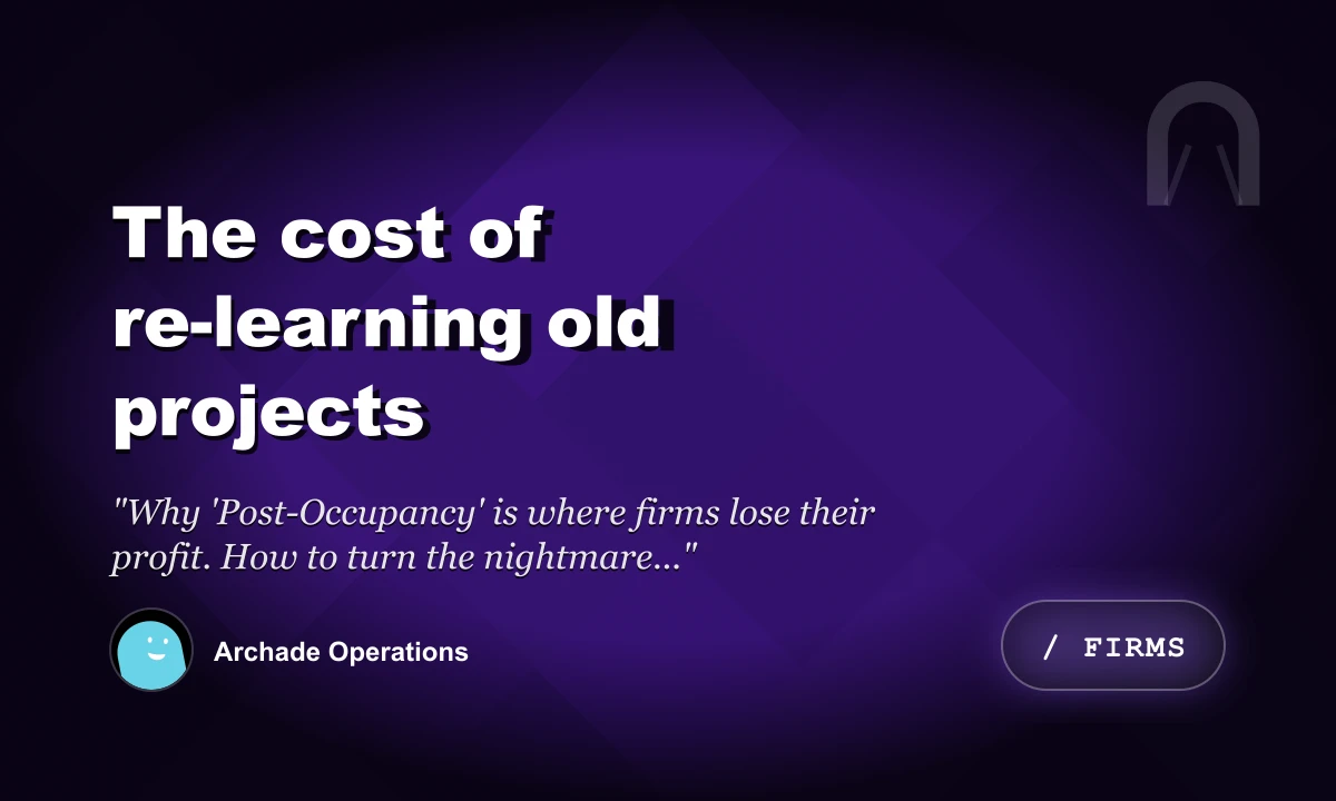 The Cost of Re-Learning Old Projects