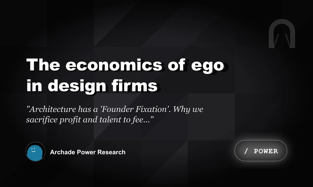 The Economics of Ego in Design Firms