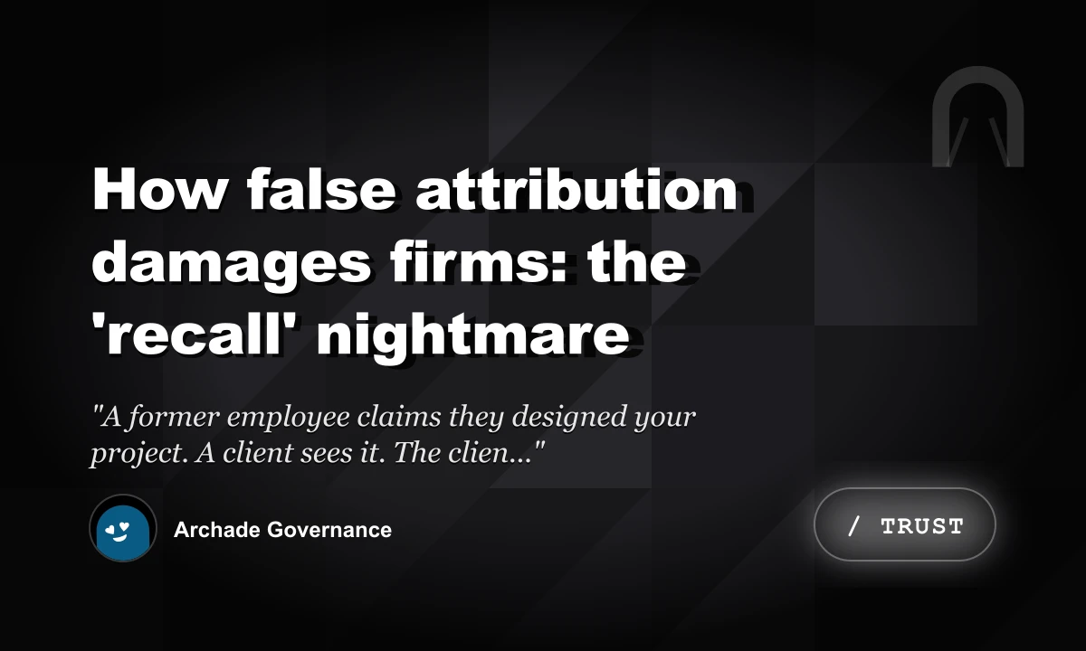 How False Attribution Damages Firms: The 'Recall' Nightmare
