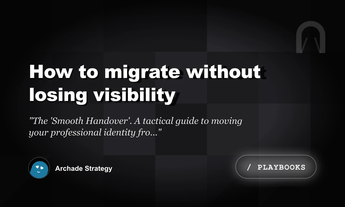 How to Migrate Without Losing Visibility