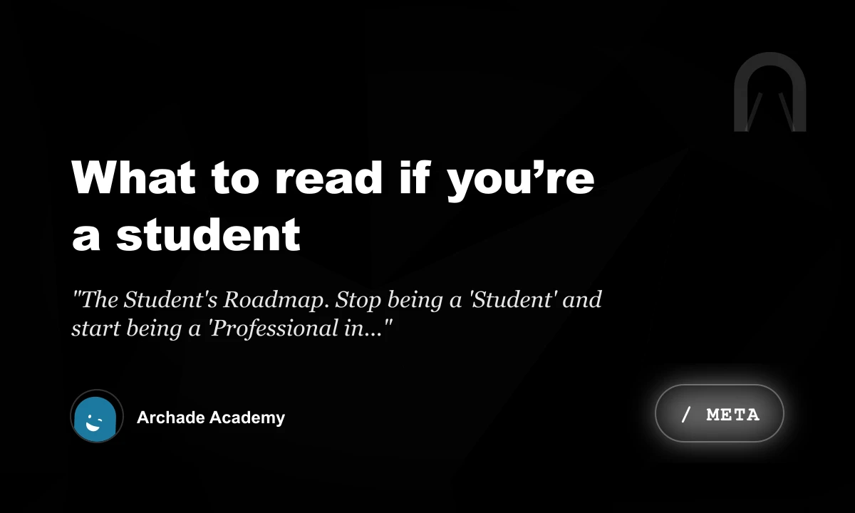 What to Read If You’re a Student