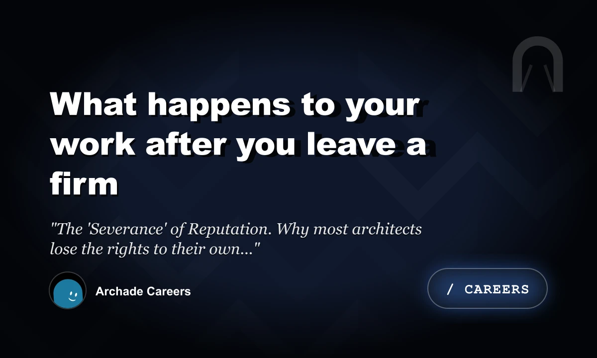 What Happens to Your Work After You Leave a Firm