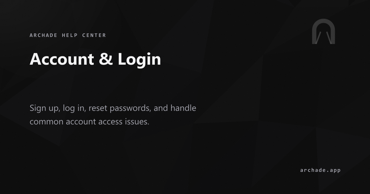 Account & Login
