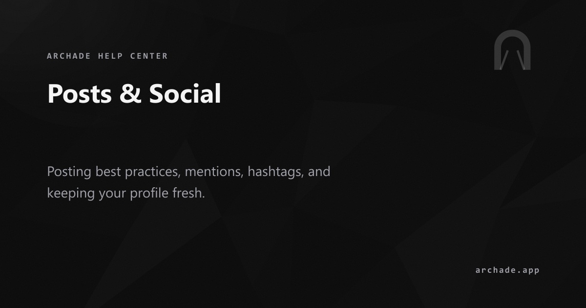 Posts & Social