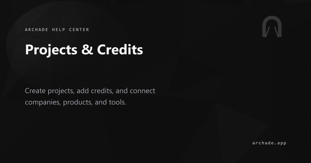 Projects & Credits