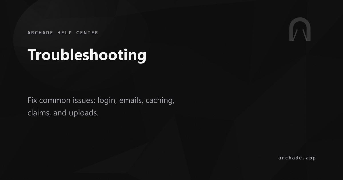 Troubleshooting