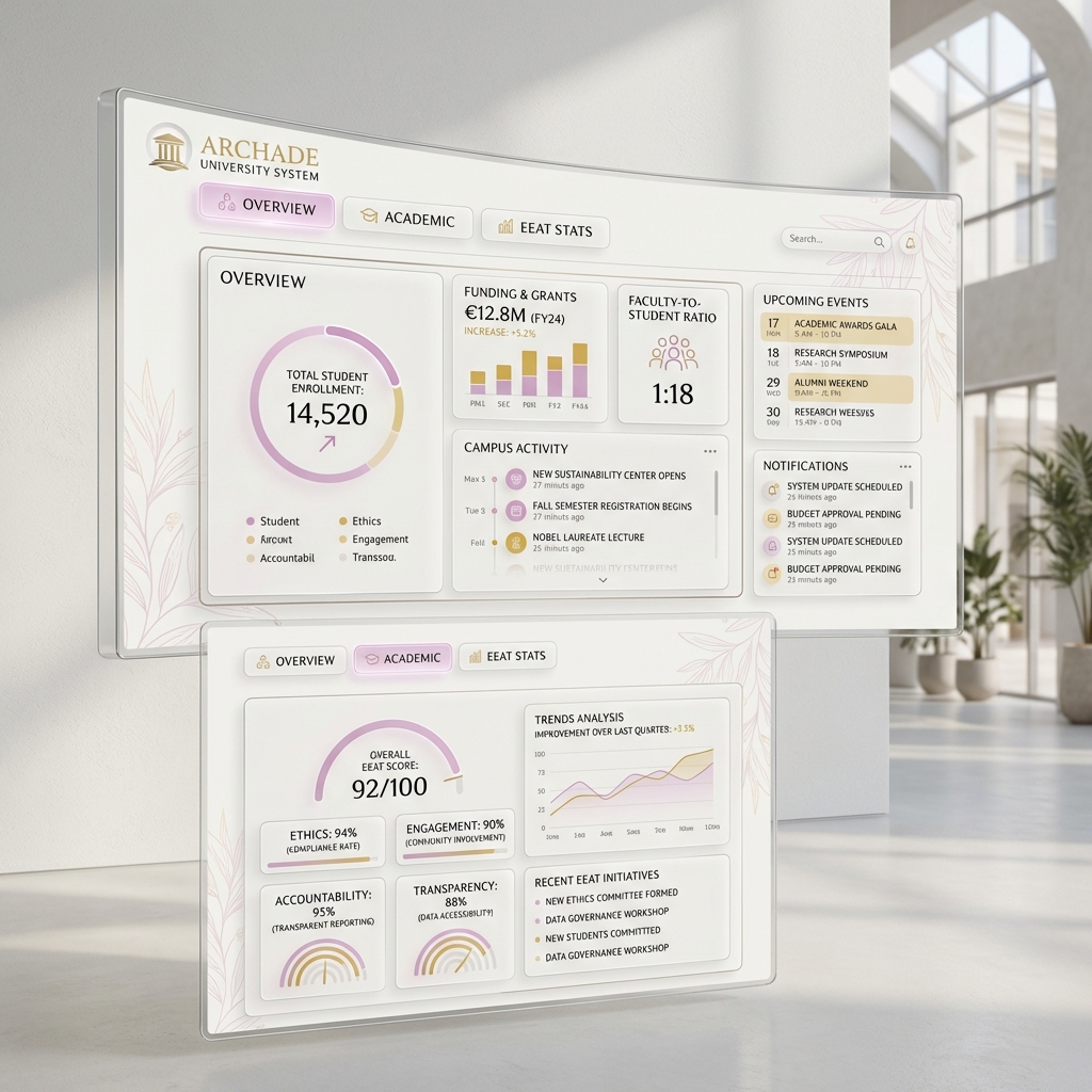 Institution Dashboard Preview Light